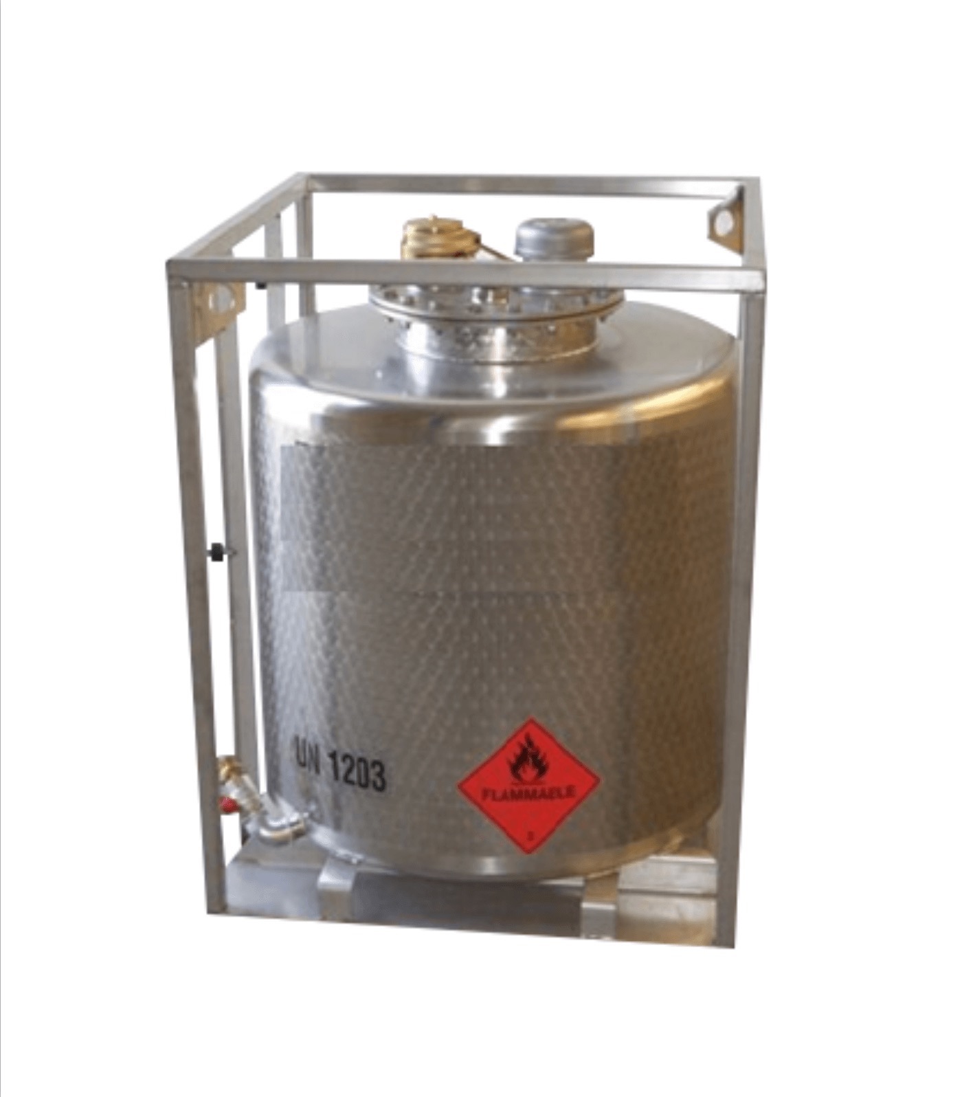 IBC tartály 330 liter Gázolaj szállítására alkalmas IBC tartály