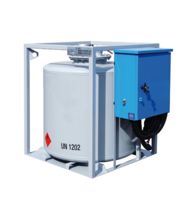 IBC tartály mini 2 Gázolaj szállítására alkalmas IBC tartály